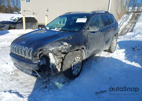 2017 Jeep Cherokee Limited 4X4 из США, поврежденный, VIN 1C4PJMDB5HW647744